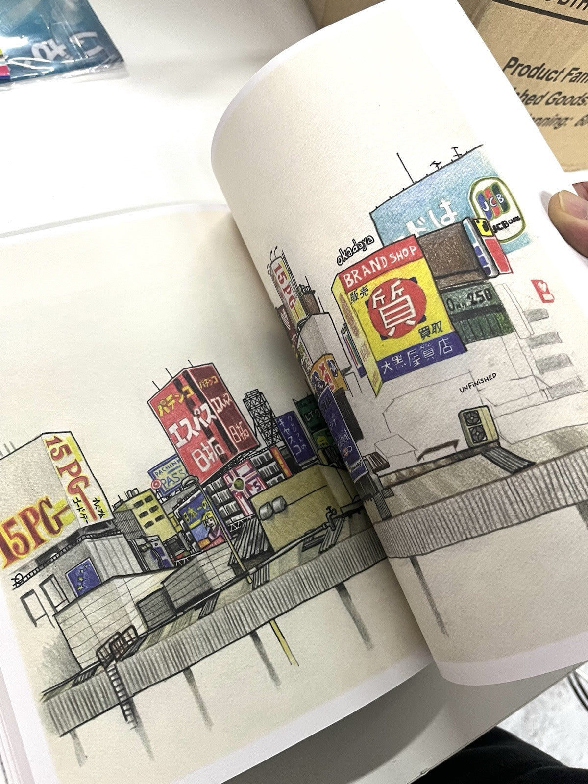 Tokyo on Foot Florent Chavouet Brand New A+