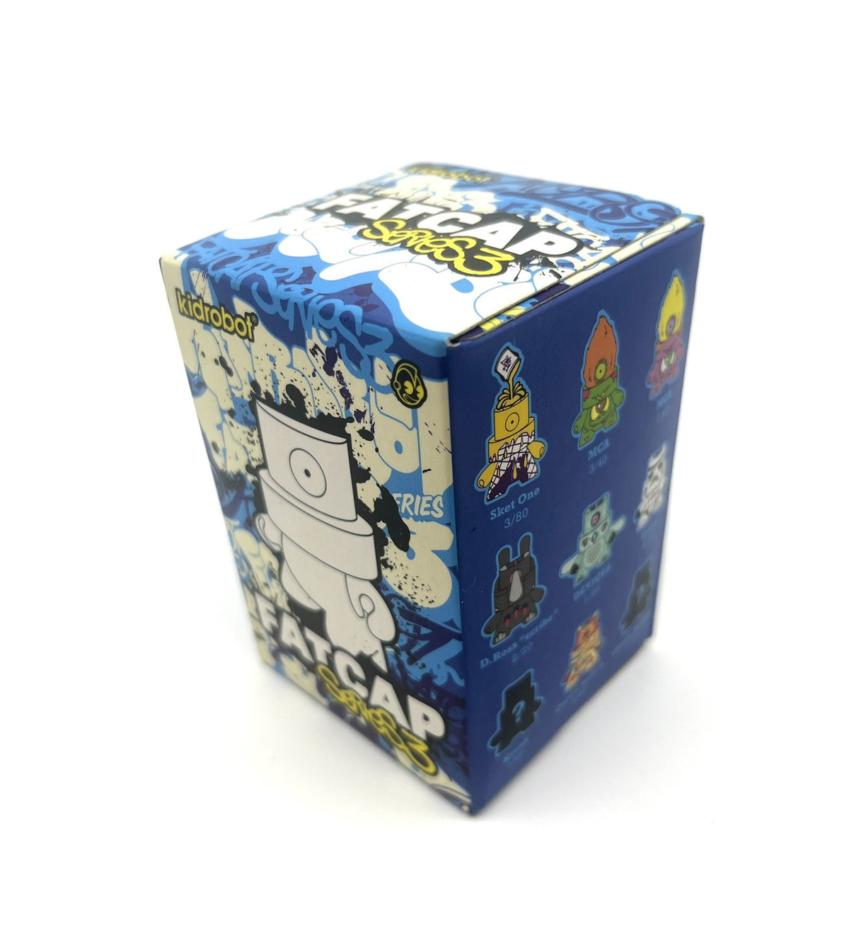Kidrobot FatCap Series 3- Case Exclusive Fatcap Cover The Cap 3” Unopened