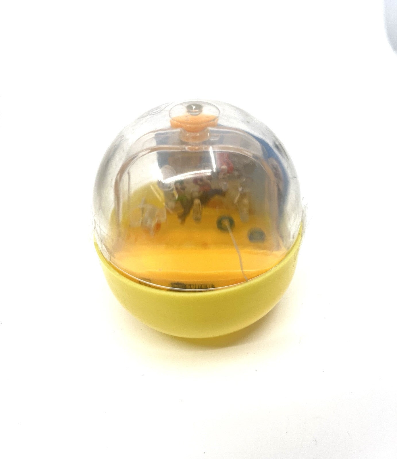 Super Mario Bros. Nintendo DS Gatchapon Mini Water Toy Game Yellow
