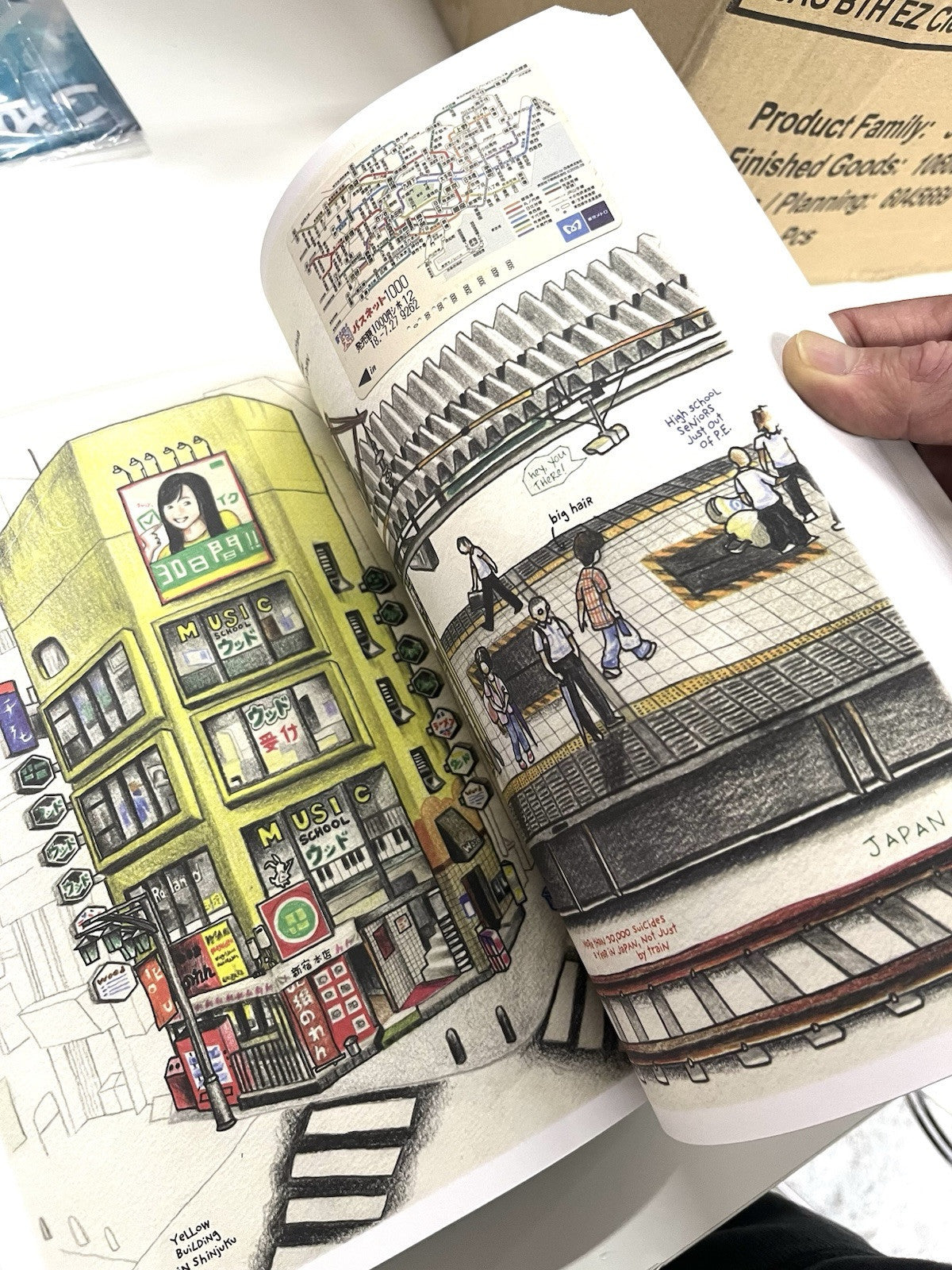 Tokyo on Foot Florent Chavouet Brand New A+