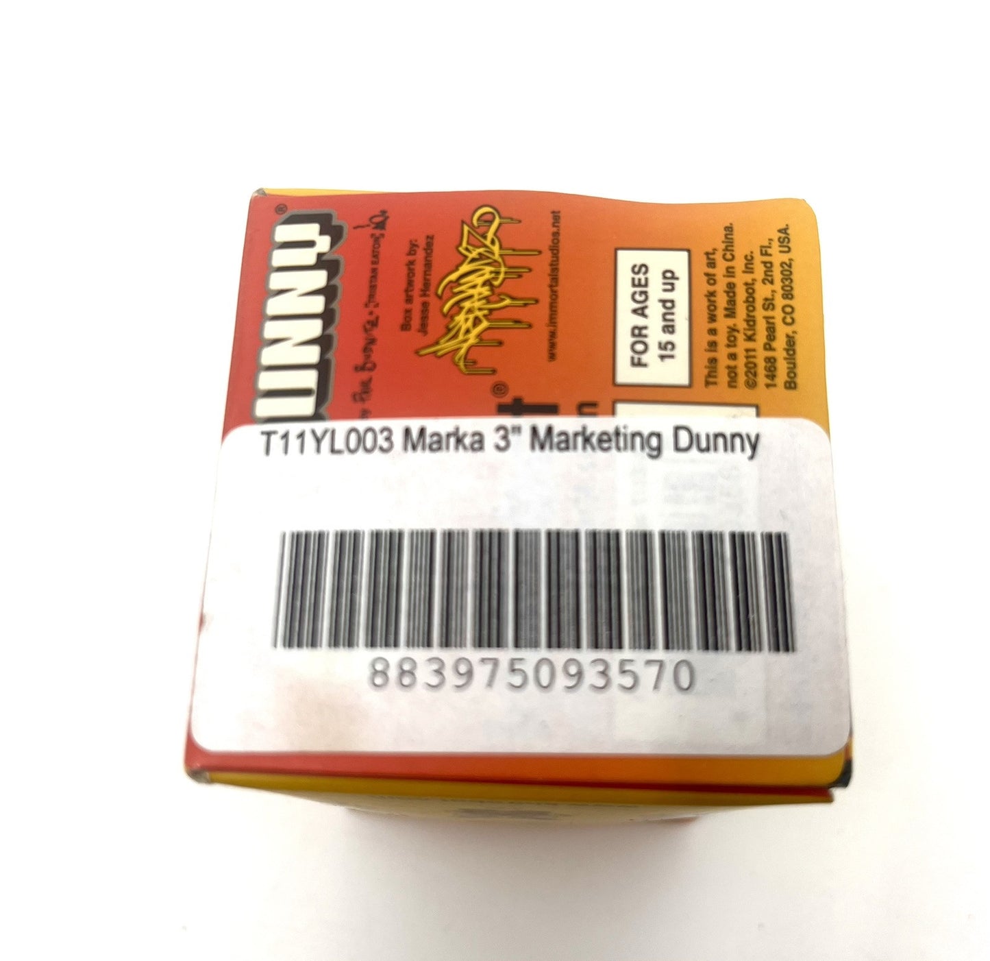 Kidrobot Dunny 2011 Azteca 2 case exclusive Marka 3 Marketing Dunny Unopened