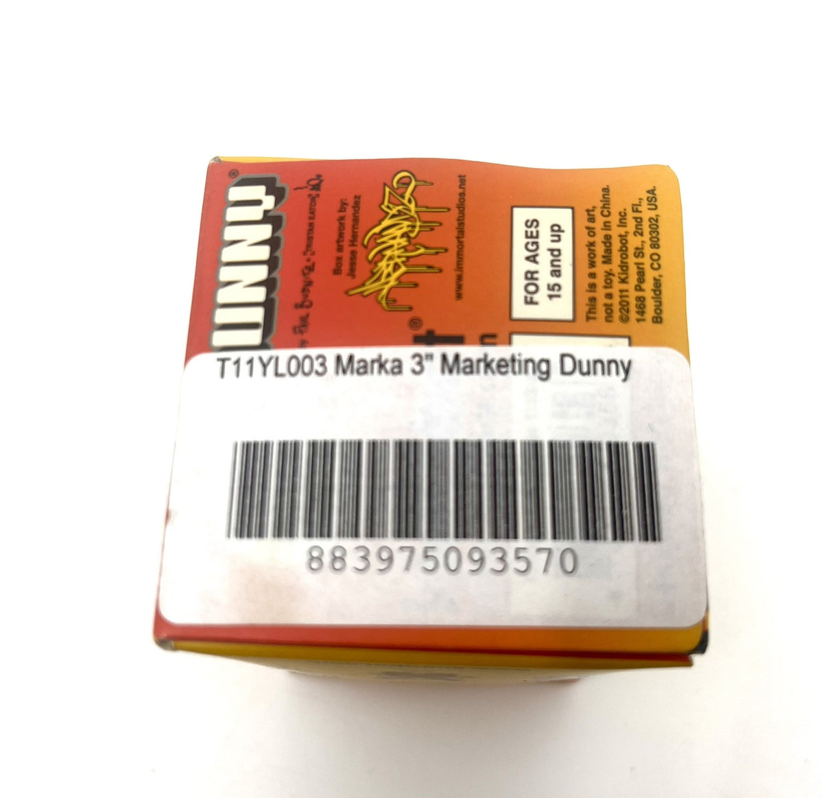 Kidrobot Dunny 2011 Azteca 2 case exclusive Marka 3 Marketing Dunny Unopened