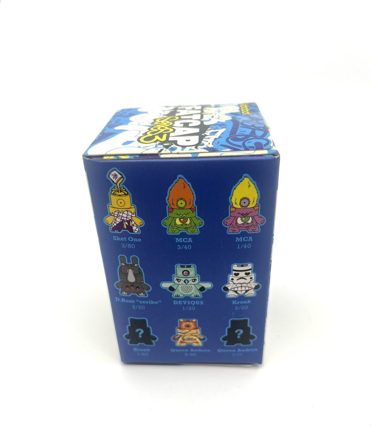 Kidrobot FatCap Series 3- Case Exclusive Fatcap Cover The Cap 3” Unopened