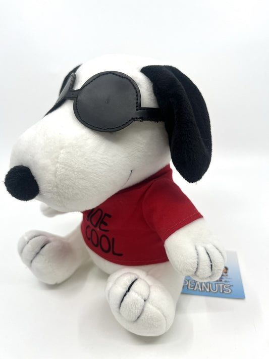 Peanuts SNOOPY Joe Cool 7”Plush  NWT
