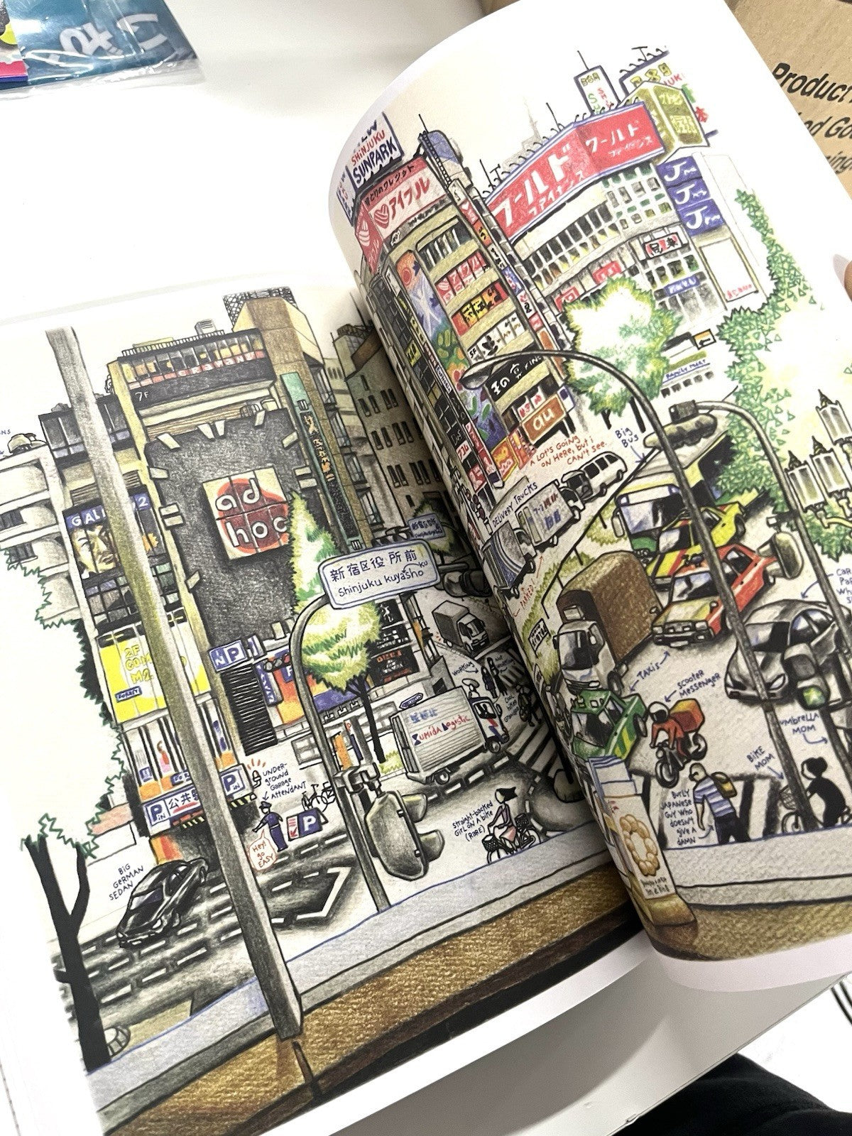 Tokyo on Foot Florent Chavouet Brand New A+