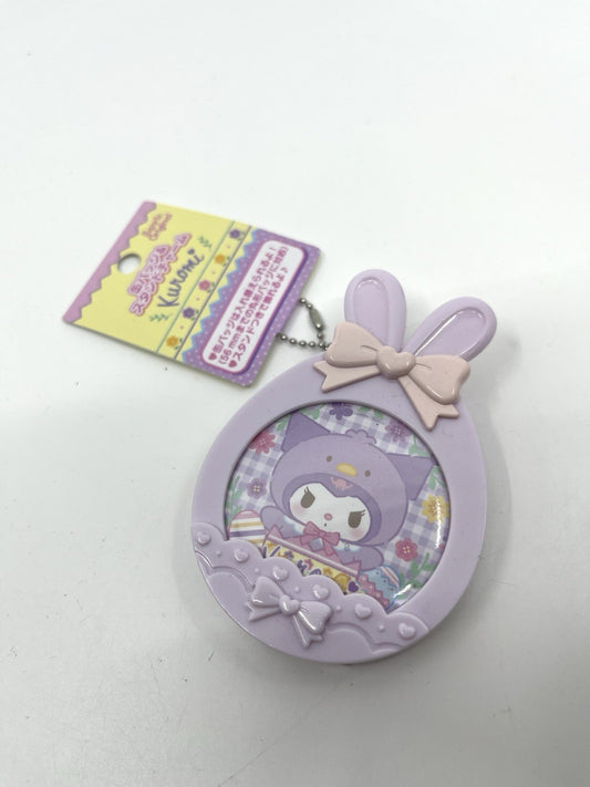Sanrio Kuromi Tin Badge & Stand Charm (EASTER) from JP