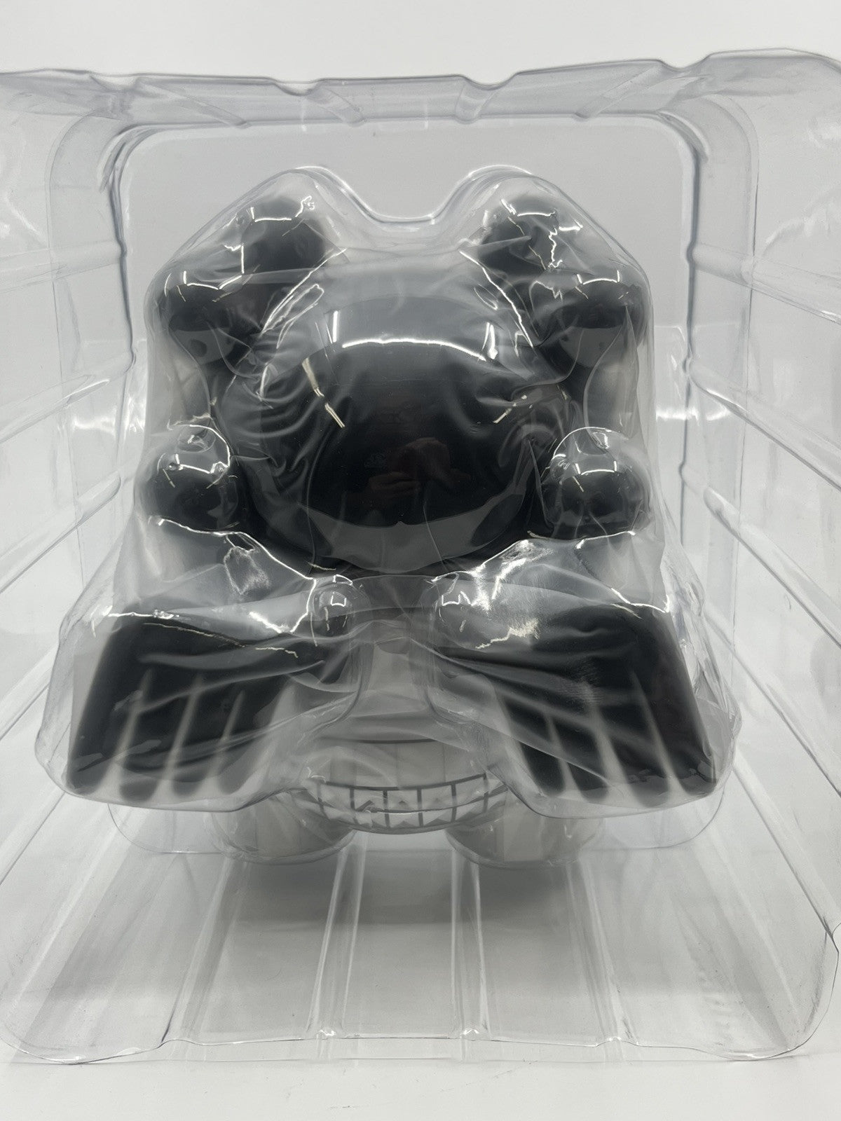 KIDROBOT DUNNY 8" HUCK GEE Skullhead BLACK 2014 300pcs BRAND NEW -vinyl