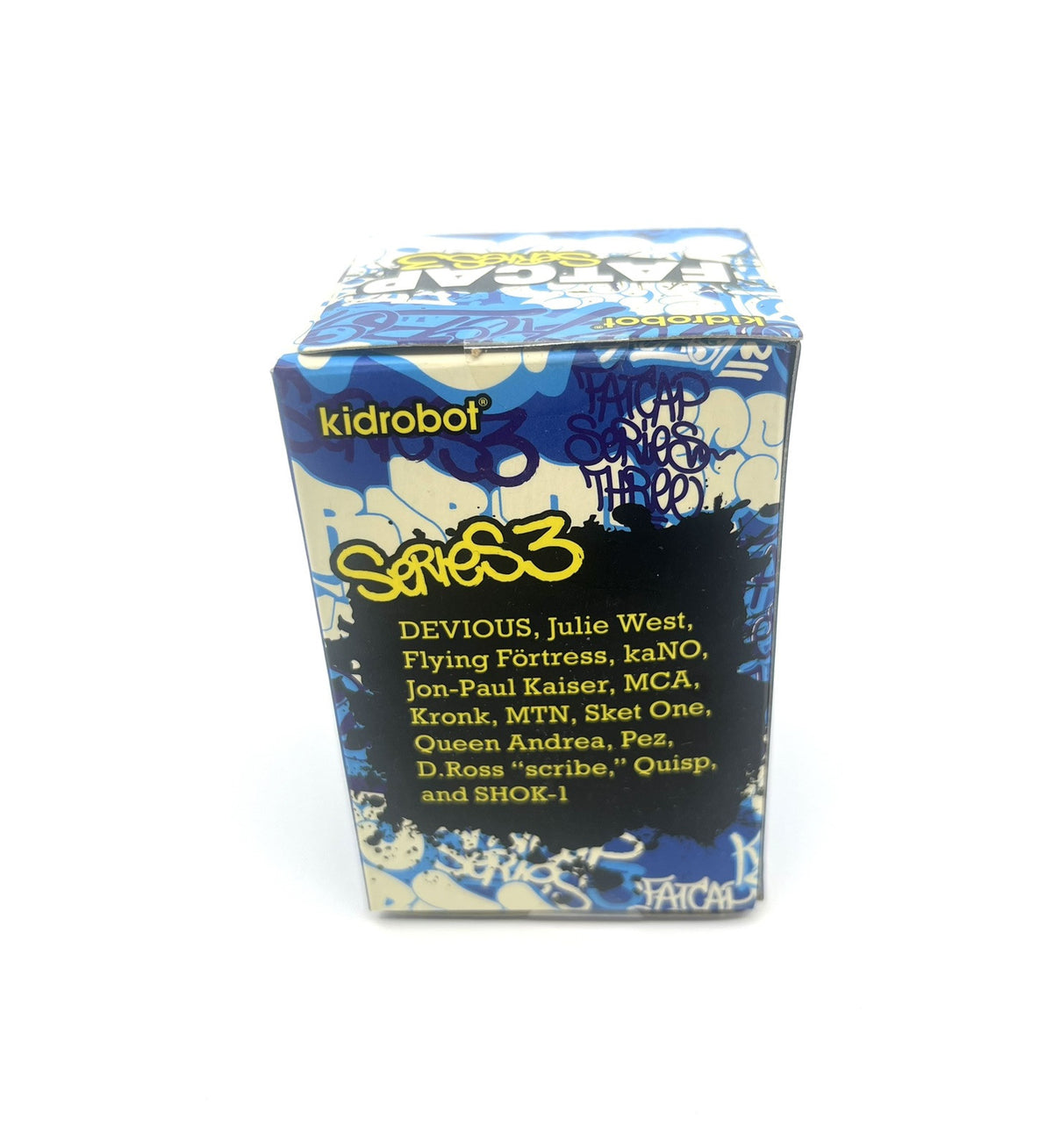 Kidrobot FatCap Series 3- Case Exclusive Fatcap Cover The Cap 3” Unopened
