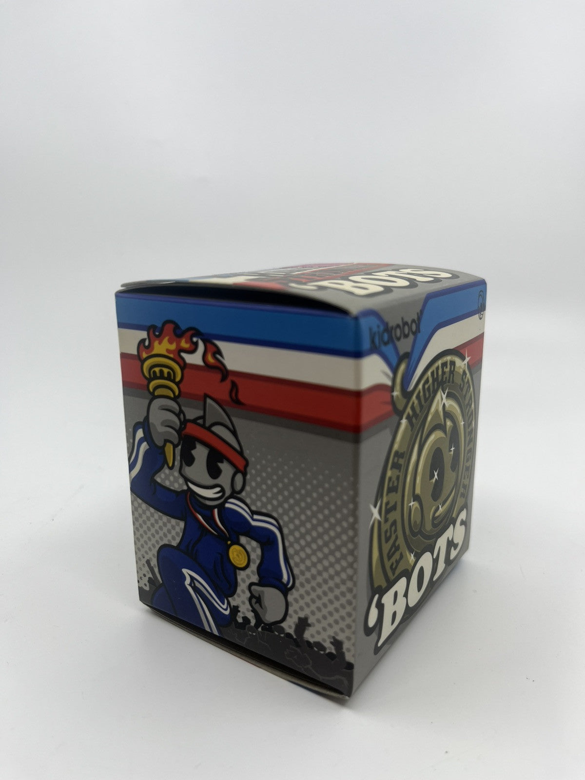 Kidrobot - Bots Higher Faster Stronger 3" Blue , Case Exclusive Chase Unopened